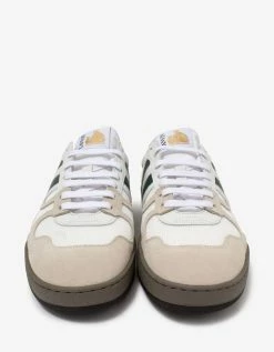 Lanvin Clay White & Green Tennis Trainers Footwear