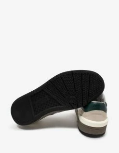 Lanvin Clay White & Green Tennis Trainers Footwear