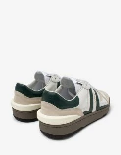 Lanvin Clay White & Green Tennis Trainers Footwear