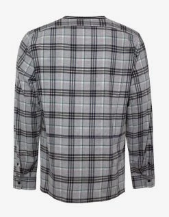 Lanvin Grey Check 'There Is Nothing' Print Shirt