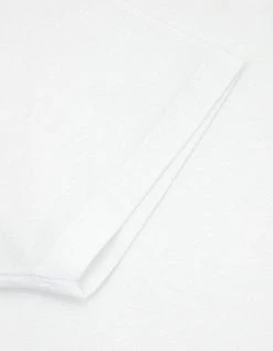 Lanvin Clothing White Polo T-Shirt With Grosgrain Collar