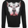 Marcelo Burlon Dogo Print Black Sweatshirt Clothing