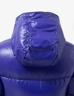 Moncler Clothing Baronnies Blue Nylon Down Jacket
