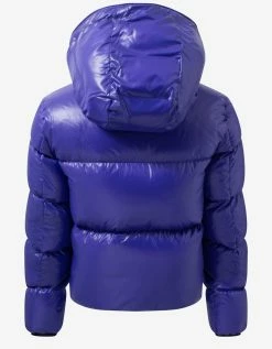 Moncler Clothing Baronnies Blue Nylon Down Jacket