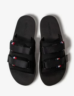 Best deal π Moncler Black Slideworks π©΄ Sandals β 13 Moncler Black Slideworks Sandals