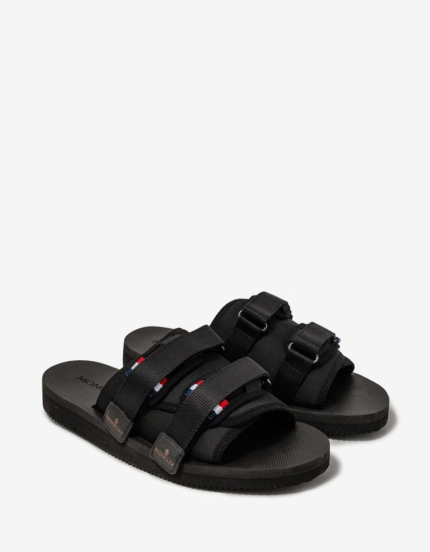 Best deal π Moncler Black Slideworks π©΄ Sandals β 3 Moncler Black Slideworks Sandals