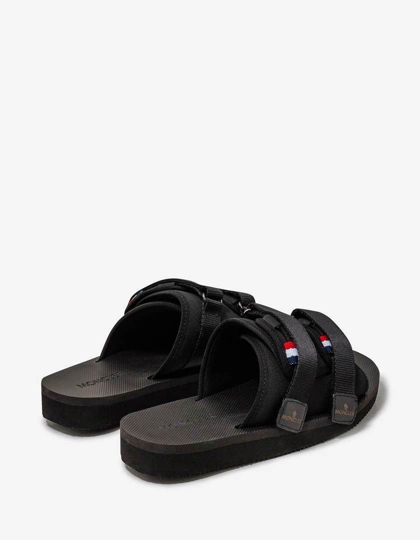 Best deal π Moncler Black Slideworks π©΄ Sandals β 9 Moncler Black Slideworks Sandals