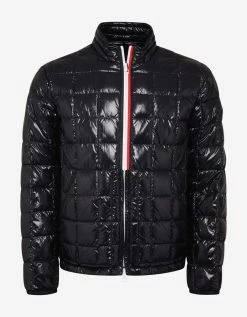 Moncler Clothing Blanchy Black Down Jacket