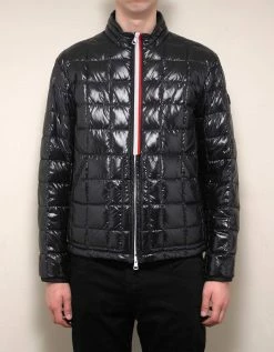 Moncler Clothing Blanchy Black Down Jacket