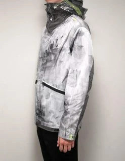 Moncler Chardin Spray Paint Logo Windbreaker Clothing