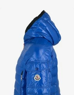 Moncler Clothing Galion Blue Down Jacket