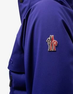 New 💯 Moncler Grenoble Achensee Blue Down Jacket 🎉 12 Moncler Grenoble Achensee Blue Down Jacket