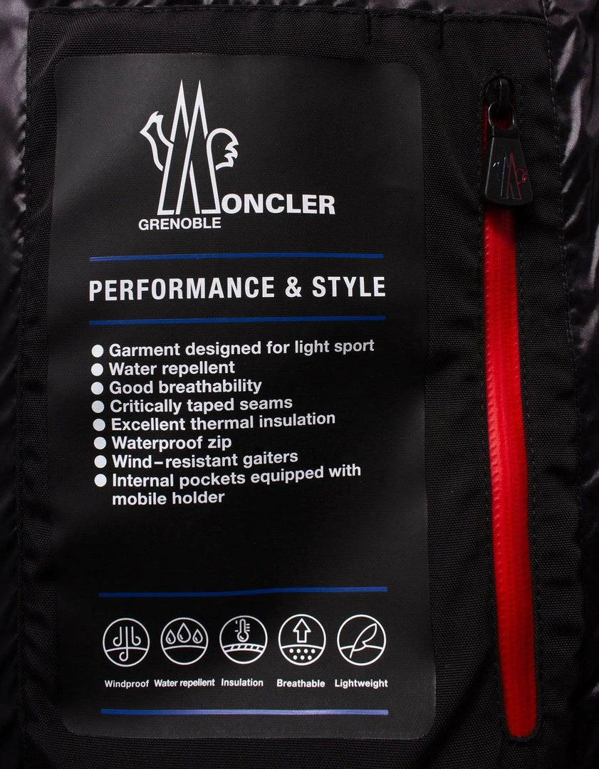 New 💯 Moncler Grenoble Achensee Blue Down Jacket 🎉 8 Moncler Grenoble Achensee Blue Down Jacket