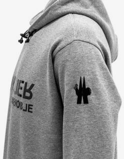Moncler Grenoble Grey Après-Ski Hoodie