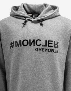 Moncler Grenoble Grey Après-Ski Hoodie