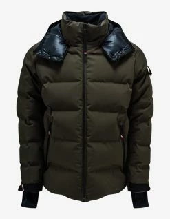 Moncler Grenoble Clothing Montgetech Dark Green Down Jacket