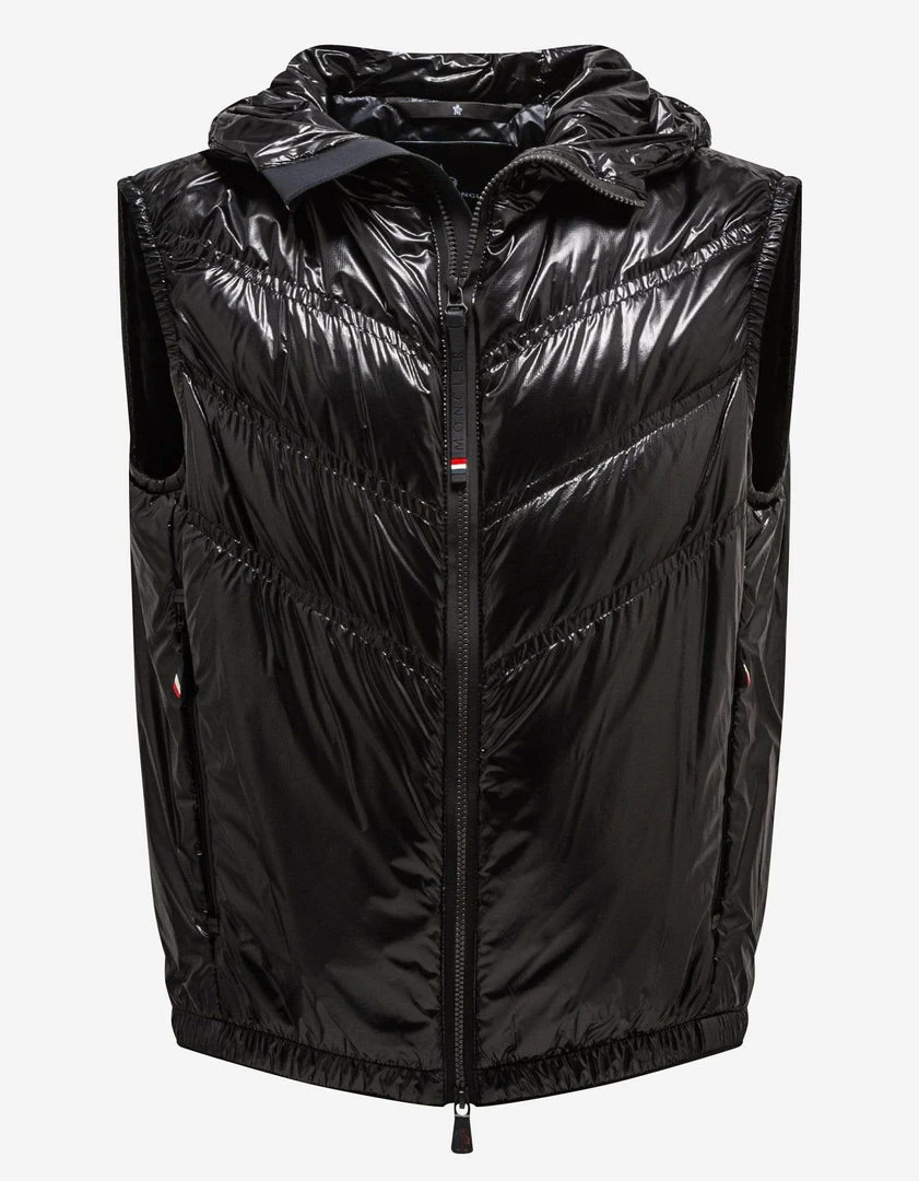 Cheap 😀 Moncler Grenoble Salantin Black Nylon Down Gilet 🧨 3 Moncler Grenoble Salantin Black Nylon Down Gilet