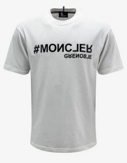 Moncler Grenoble Clothing White Aprรจs-Ski T-Shirt