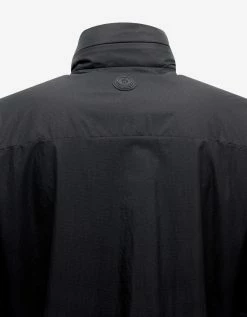 Moncler Itier Black Ripstop Nylon Jacket Clothing