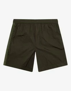 Moncler Khaki Bermuda Swim Shorts Clothing