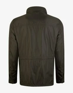 Moncler Coats And Jackets Lez Khaki Nylon Field Jacket