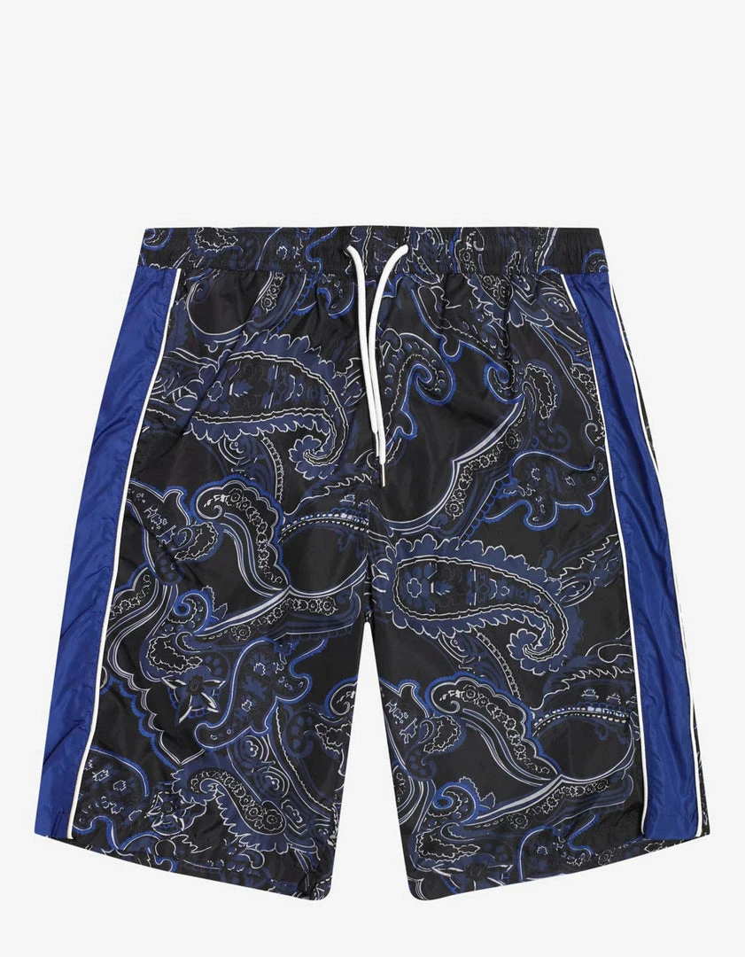 Best deal β€οΈ Moncler Navy Blue Paisley Print Swim Shorts Clothing π 4 Moncler Navy Blue Paisley Print Swim Shorts Clothing