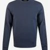 Moncler Navy Blue Sleeve Logo Sweatshirt Clothing