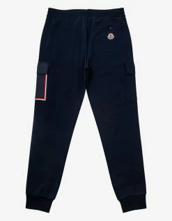Moncler Night Blue Cargo Sweat Pants Clothing