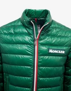 Moncler Petichet Green Nylon Down Jacket