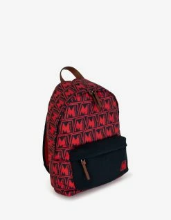 Moncler Pierrick Red Logo Backpack Accessories