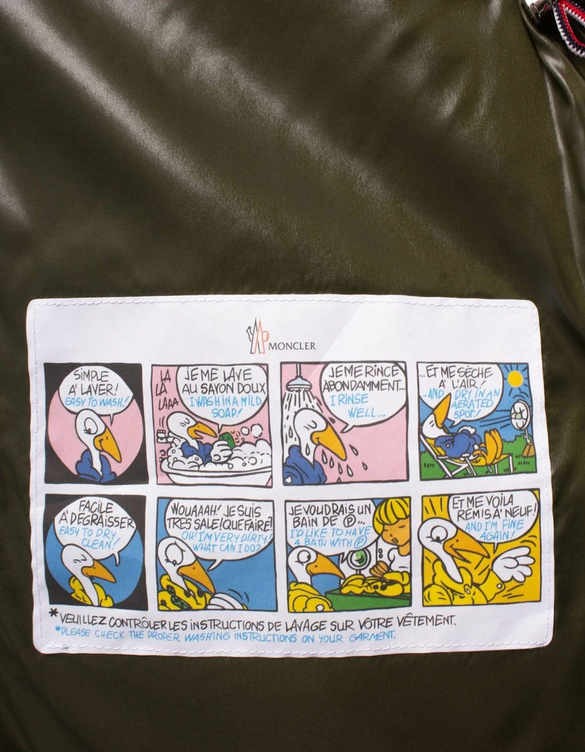 Brand new π Moncler Rateau Khaki Nylon Down Jacket 𧨠11 Moncler Rateau Khaki Nylon Down Jacket