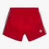 Moncler Clothing Red Tricolour Seam Swim Shorts