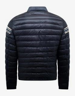 Moncler Clothing Renald Navy Blue Nylon Down Jacket