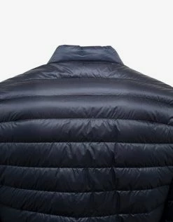 Moncler Clothing Renald Navy Blue Nylon Down Jacket