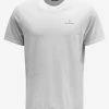 Moncler White Reflex Logo Print T-Shirt