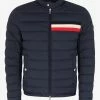 Moncler Yeres Navy Blue Nylon Down Jacket
