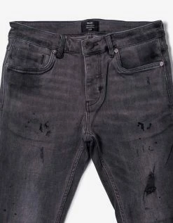 Neuw Clothing Iggy Skinny Cope Art Washed Black Jeans