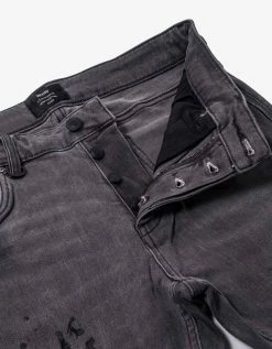 Neuw Clothing Iggy Skinny Cope Art Washed Black Jeans