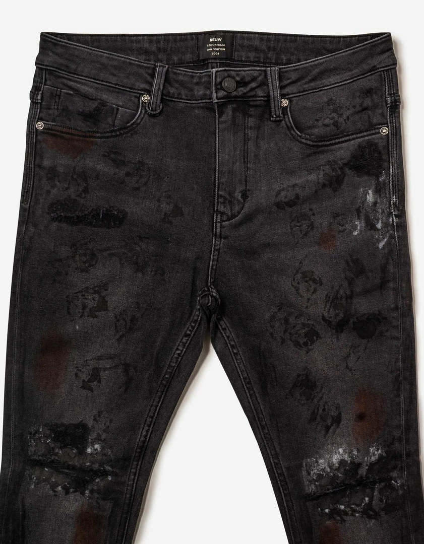 Top 10 ⌛ Neuw Rebel Skinny Haunt Art Rip 👖 Jeans Clothing 👏 5 Neuw Rebel Skinny Haunt Art Rip Jeans Clothing