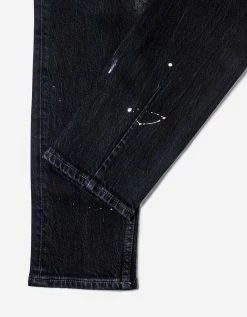 Neuw Rebel Skinny Unguarded Art Washed Black Jeans Clothing