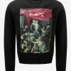 Off-White C/o Virgil Abloh Black Caravaggio Painting Sweatshirt Clothing