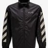Best Pirce π Off-White C/o Virgil Abloh Clothing Black Diagonals Nylon Windbreaker β 1 Off-White C/o Virgil Abloh Clothing Black Diagonals Nylon Windbreaker