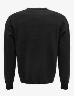 Off-White C/o Virgil Abloh Black OW Logo Sweater