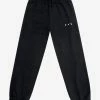 Off-White C/o Virgil Abloh Black Sprayed Caravaggio Print Sweat Pants Clothing