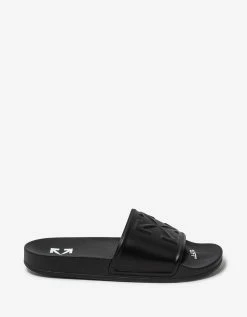 Off-White C/o Virgil Abloh Black Arrow Pool Slide Sandals