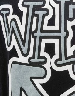 Off-White C/o Virgil Abloh Clothing Black Carlos Arrow T-Shirt