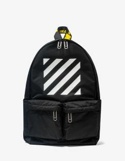 Off-White C/o Virgil Abloh Accessories Black Diag Backpack