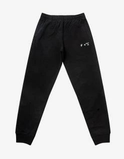 Off-White C/o Virgil Abloh Clothing Black OW Logo Slim Sweat Pants
