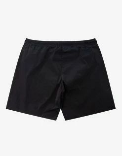 Off-White C/o Virgil Abloh Black Logo Band Swim Shorts Swimwear