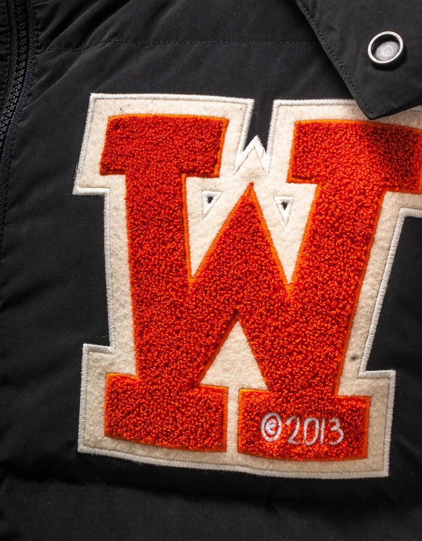 Brand new 👍 Off-White C/o Virgil Abloh Clothing Black OW Patch Puffer Jacket 💯 6 Off-White C/o Virgil Abloh Clothing Black OW Patch Puffer Jacket